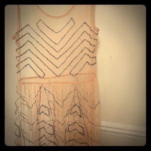 Intimately free people lace and glitter slip